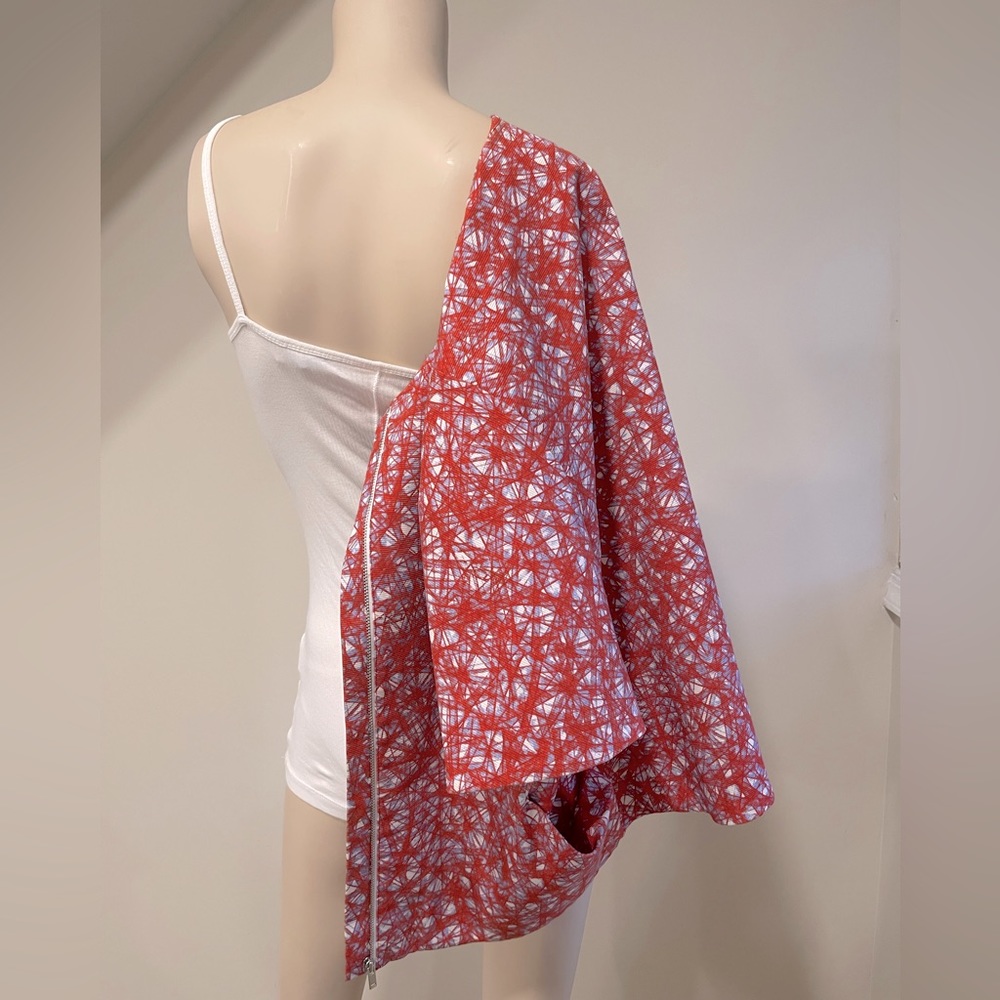 Stylish COS Short Sleeve Multi-Color Jacket